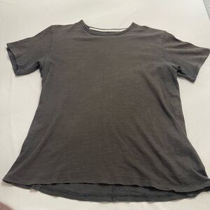 Rag & Bone Men’s Dark Grey Distressed T-Shirt Size Medium